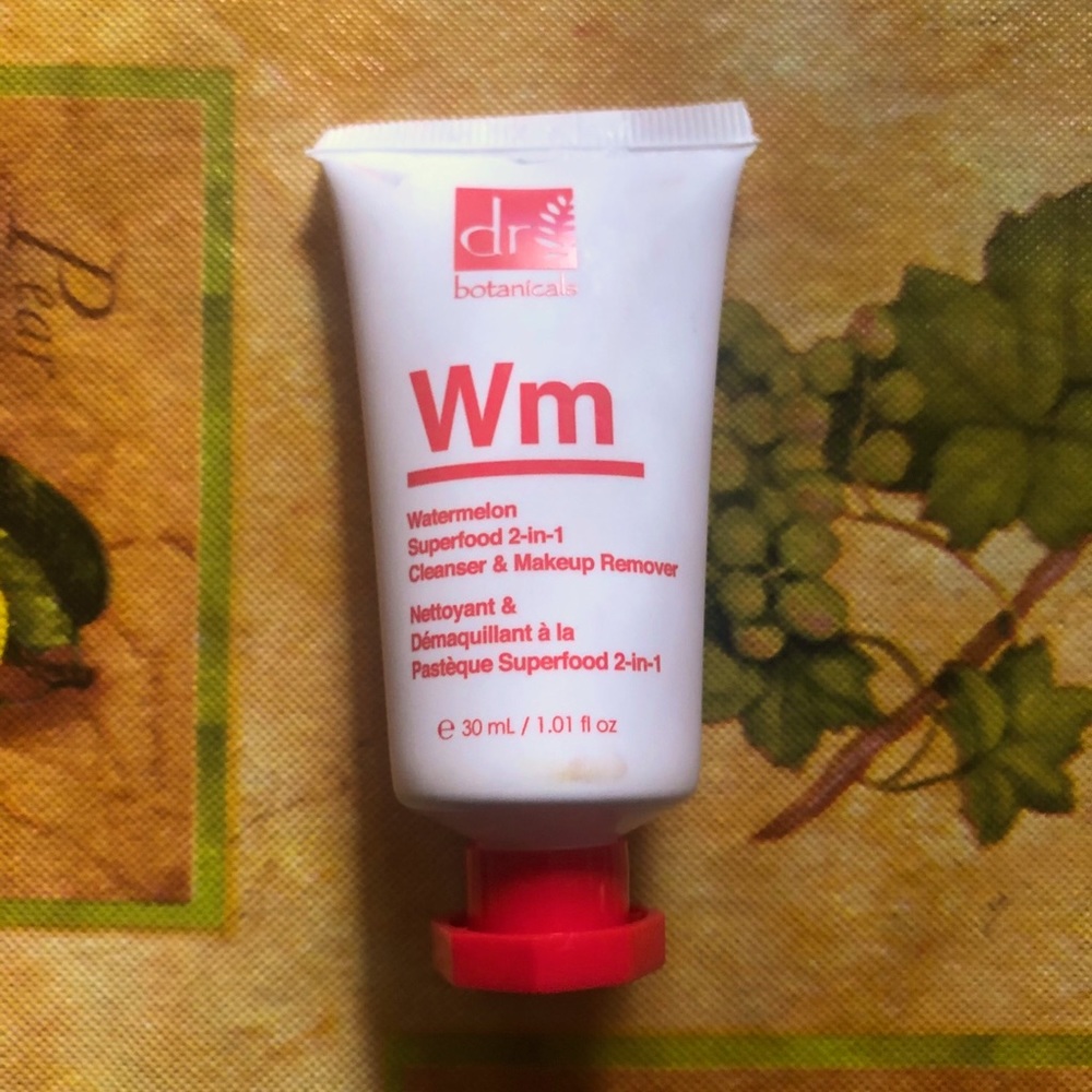 2 in 1 cleanser & makeup remover